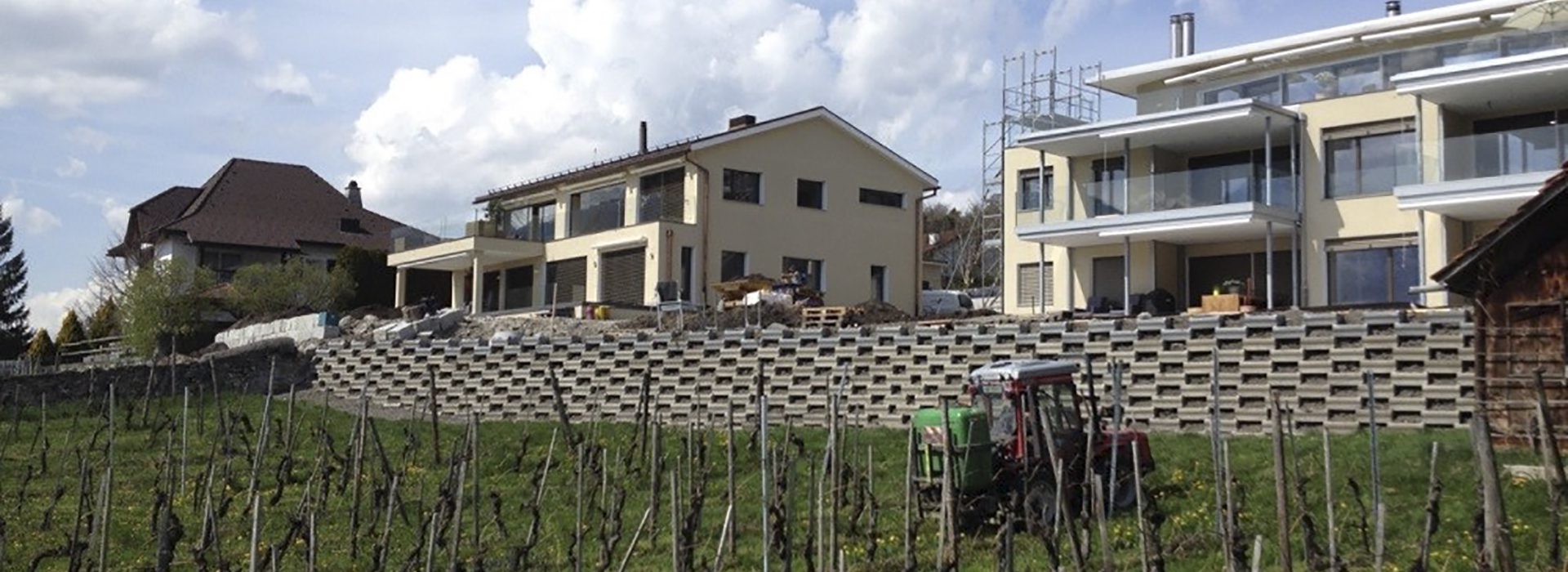 Überbauung in Malans Küragässli, Haus A und B